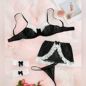 NWT sexy maid lingerie set